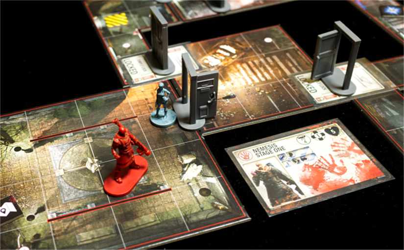 [Spoiler] Resident Evil 3: The Board Game ソロプレイ (Commercial 1)