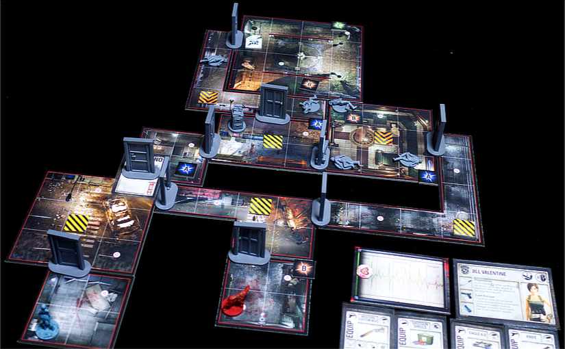 [Spoiler] Resident Evil 3: The Board Game ソロプレイ (RPD 3)