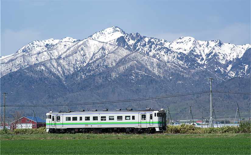 山部芦別岳バック