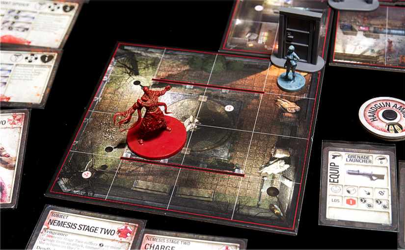 [Spoiler] Resident Evil 3: The Board Game ソロプレイ (Clock Tower 2)